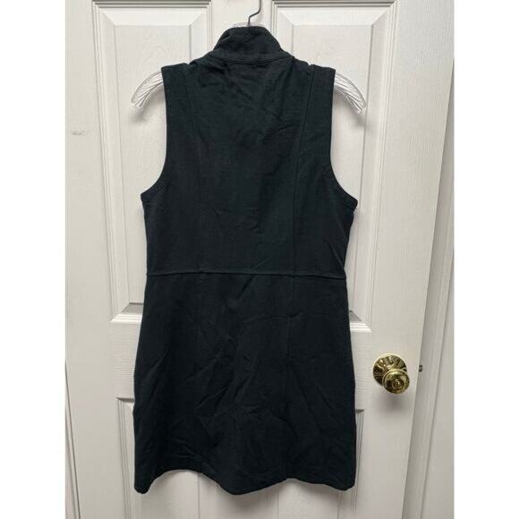 Title Nine Passport Ponte Dress Spruce Full Zip Mock Turtleneck Women’s Size M - Picture 2 of 8